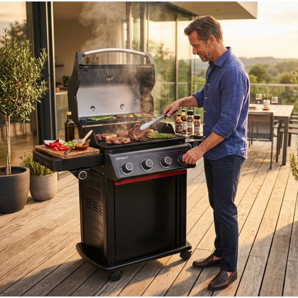 Фото - Гриль газовий Weber Spirit EPX-435R STEALTH (1502151)